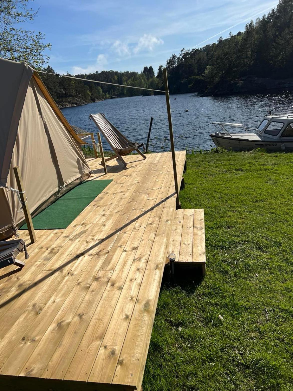 Hotel Hommen Gard Glamping Risør Zewnętrze zdjęcie