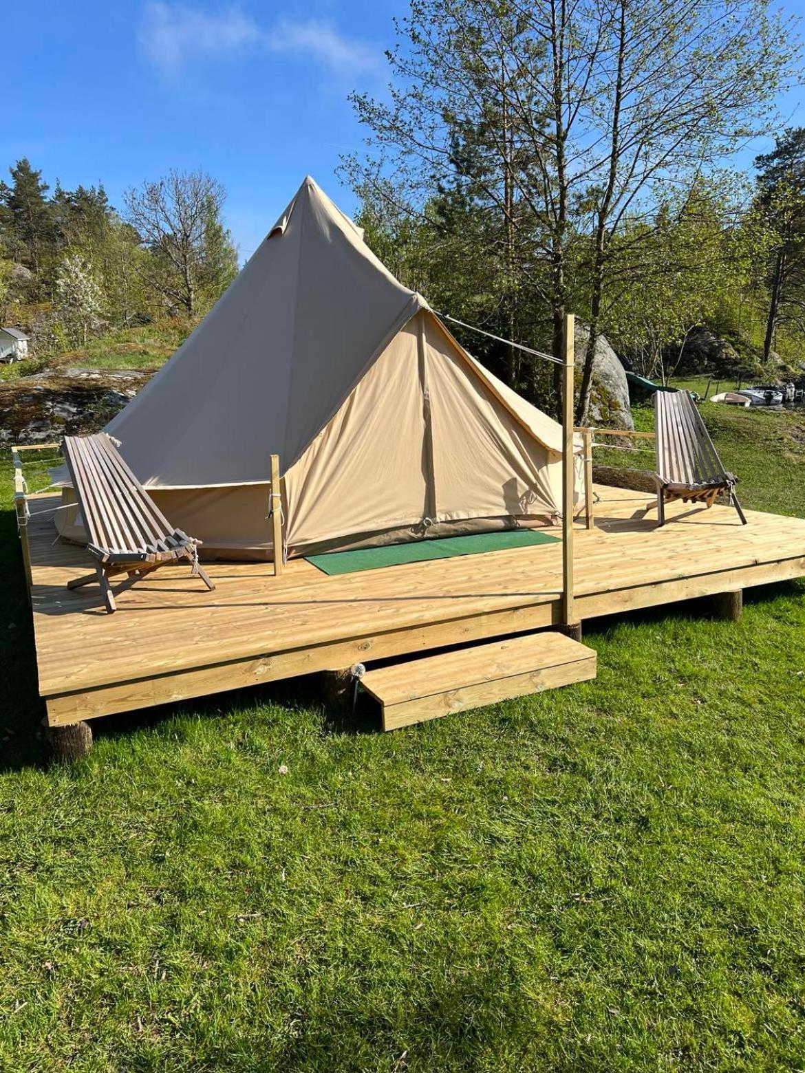 Hotel Hommen Gard Glamping Risør Zewnętrze zdjęcie