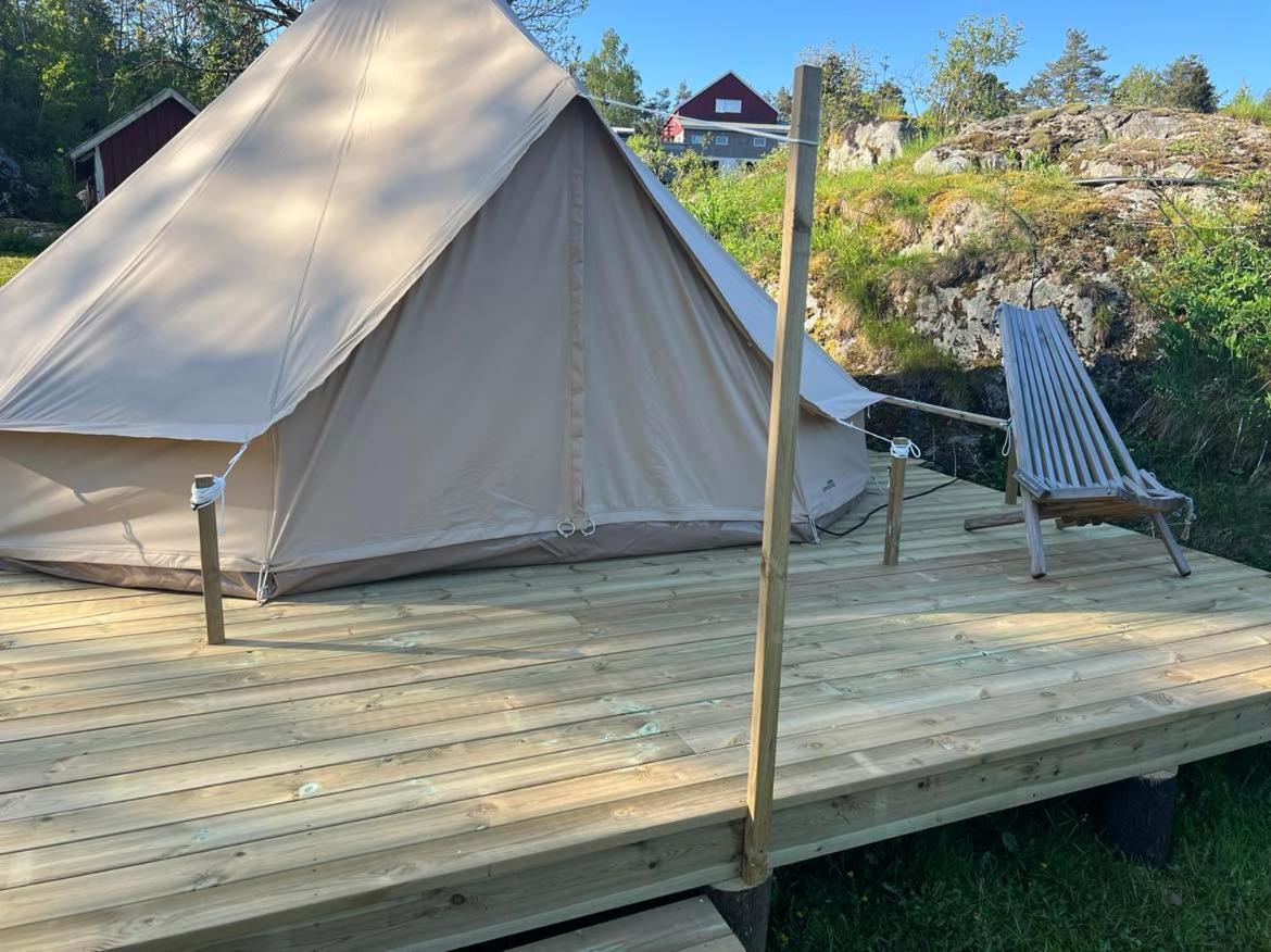 Hotel Hommen Gard Glamping Risør Zewnętrze zdjęcie