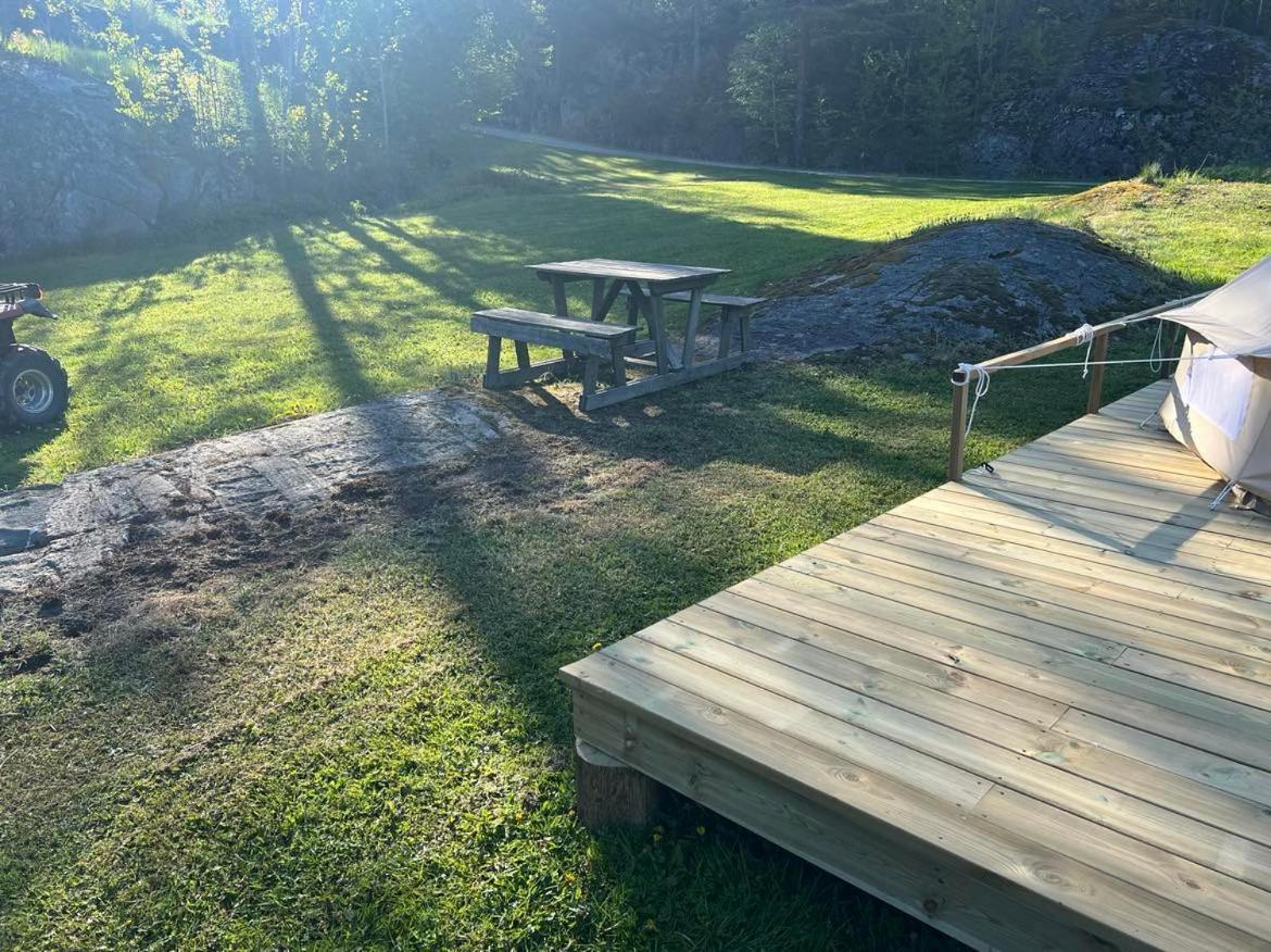 Hotel Hommen Gard Glamping Risør Zewnętrze zdjęcie
