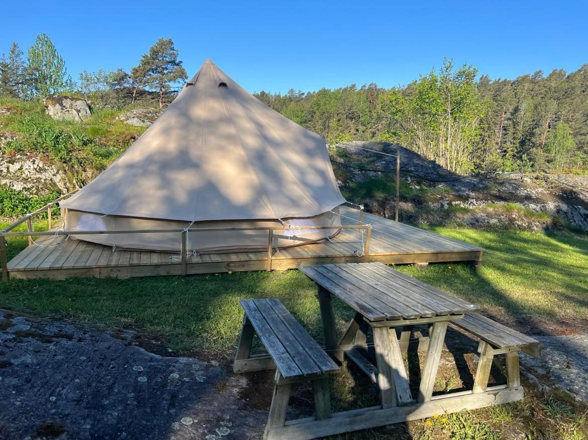 Hotel Hommen Gard Glamping Risør Zewnętrze zdjęcie