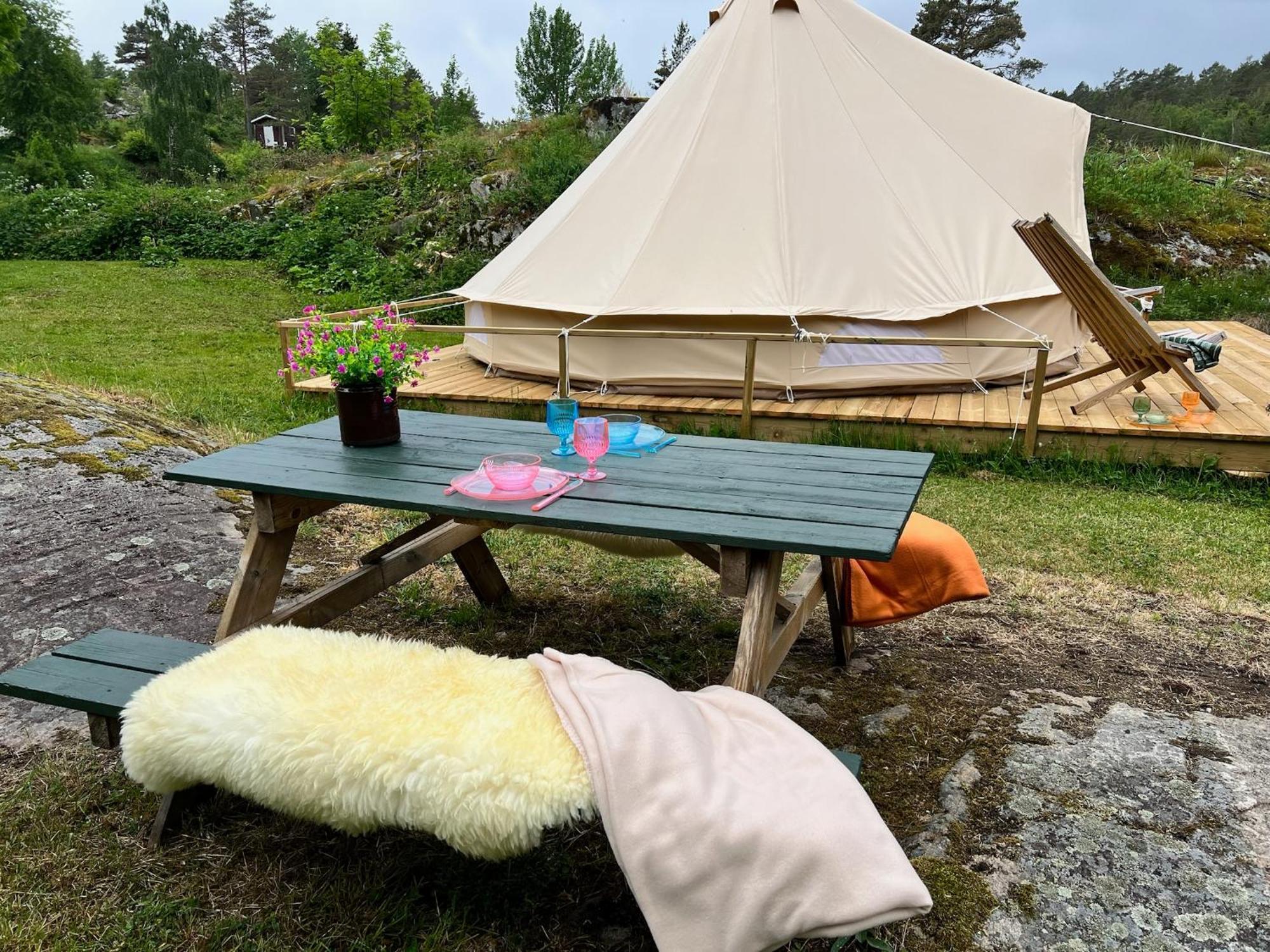 Hotel Hommen Gard Glamping Risør Zewnętrze zdjęcie