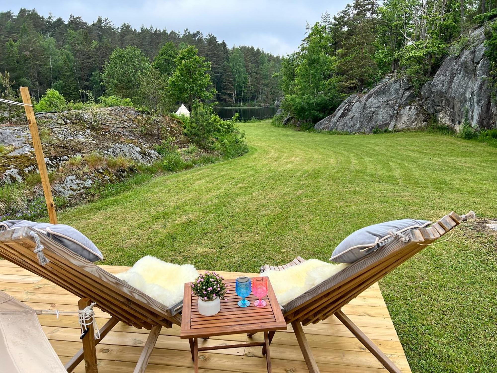 Hotel Hommen Gard Glamping Risør Zewnętrze zdjęcie
